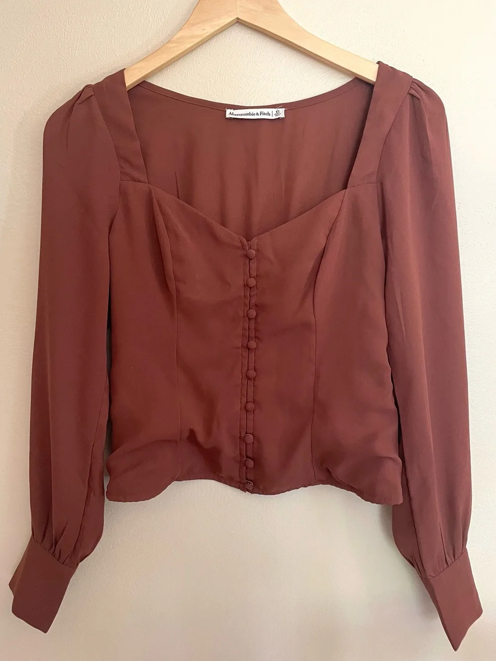 Abercrombie Square Neck Blouse